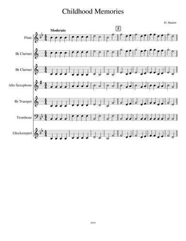 Childhood Memories (arr. Deanna Hnatiw)