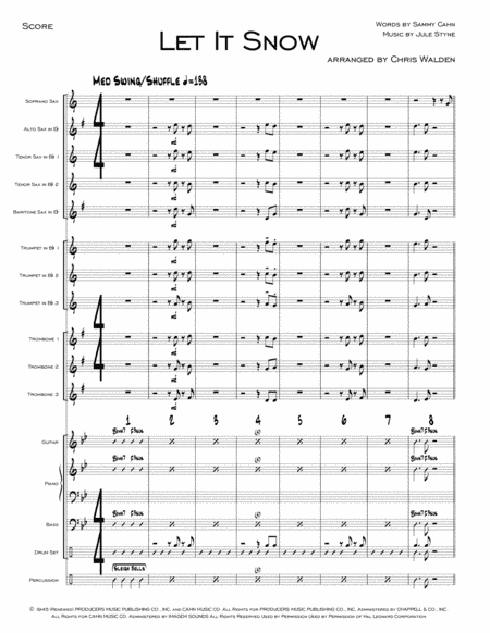 Let It Snow! Let It Snow! Let It Snow! (arr. Chris Walden)