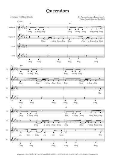 Queendom (arr. Håvard Sveås)
