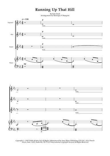 Running Up That Hill (arr. Henrique F Mangoni)