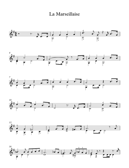 La Marseillaise (arr. Milan Mitic)
