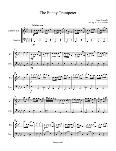 The Funny Trumpeter (arr. Nick Lacanski)