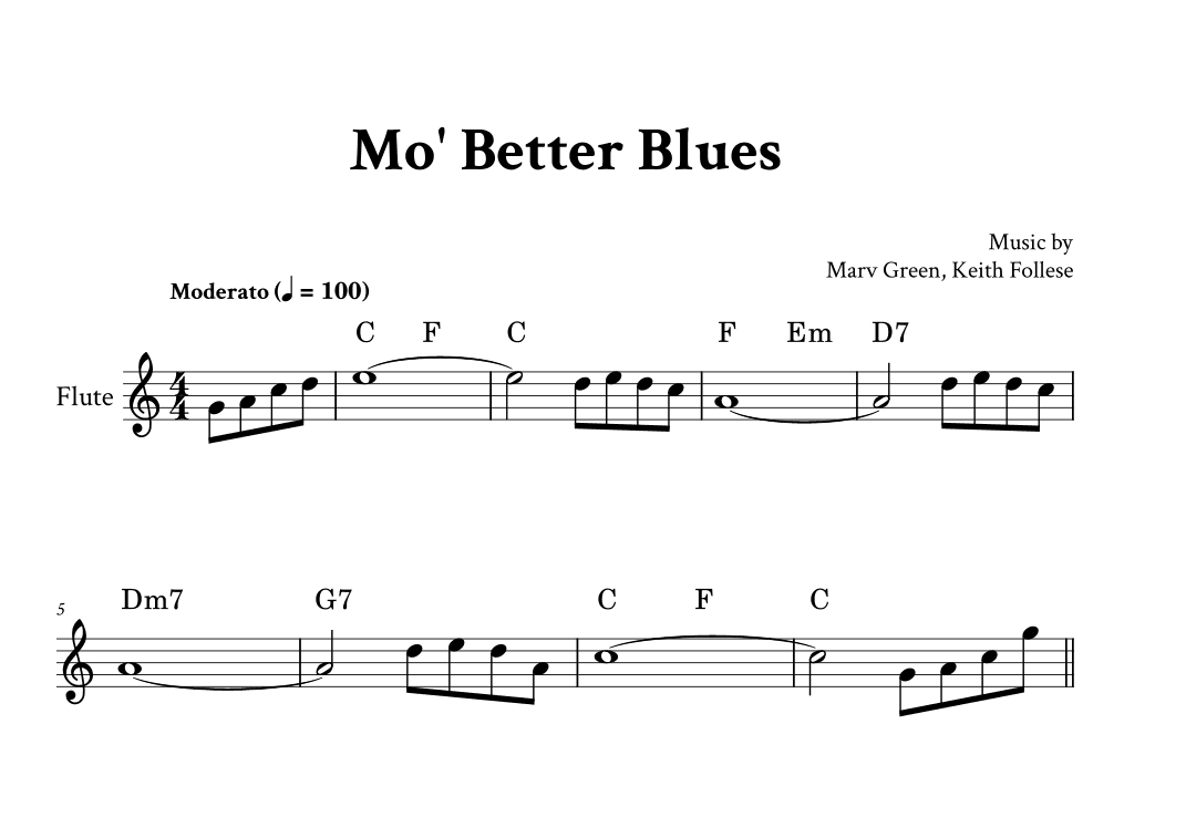 Mo Better Blues (arr. Yuri Noronha)