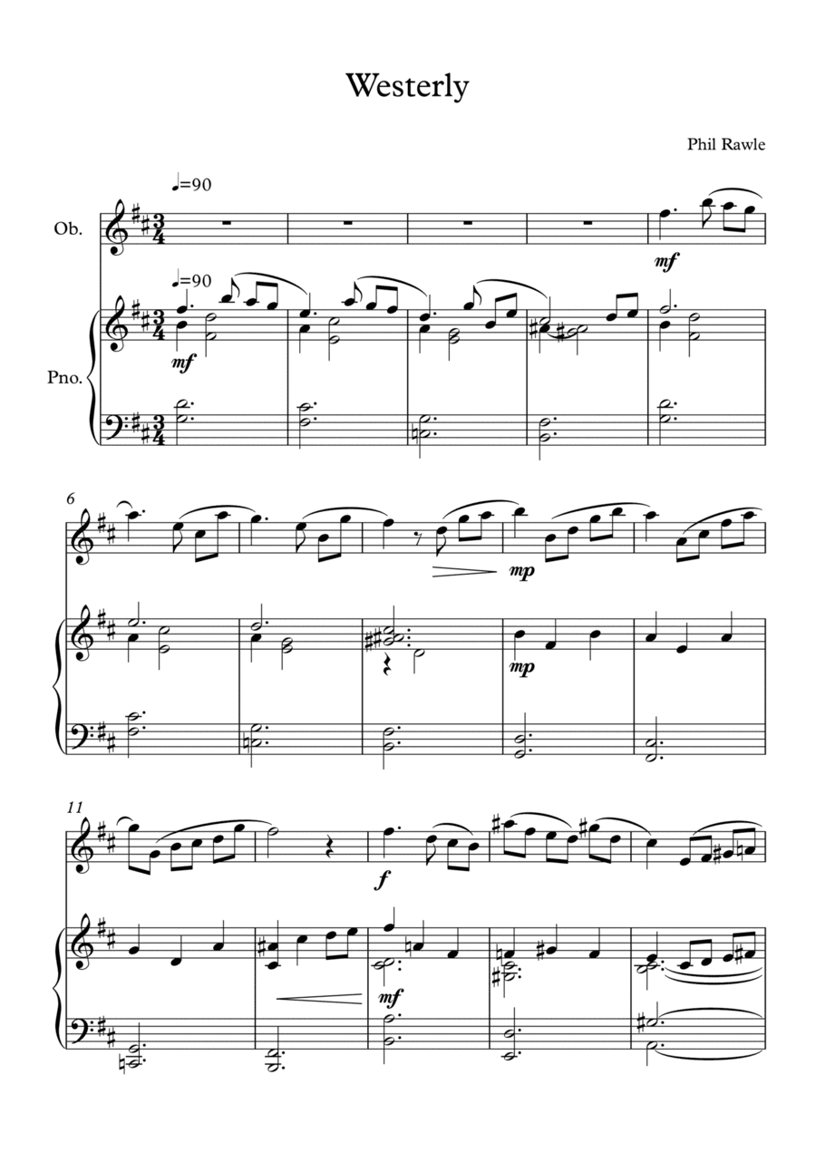 Westerly - Oboe and Piano