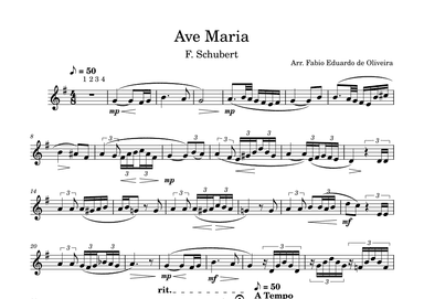 Ave Maria (Gounod) - Easy Arrangement (arr. Fabio Eduardo de Oliveira)