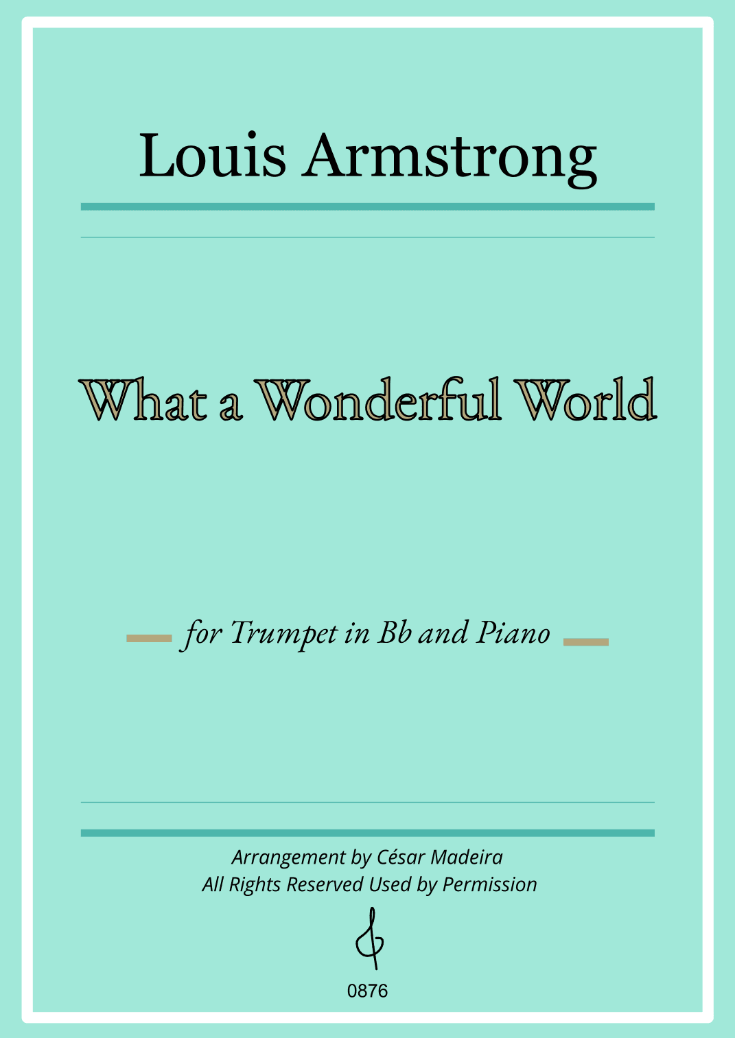 What A Wonderful World (arr. César Madeira)