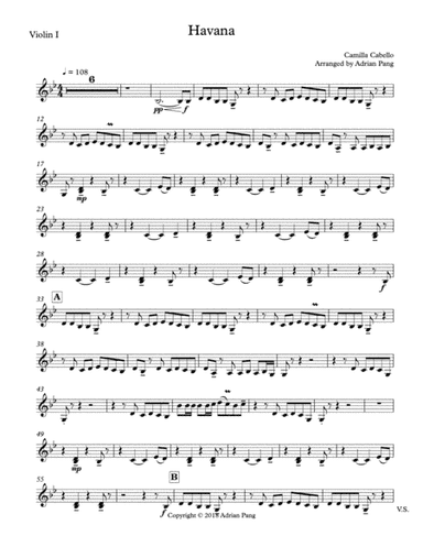 Havana (arr. Adrian Pang)