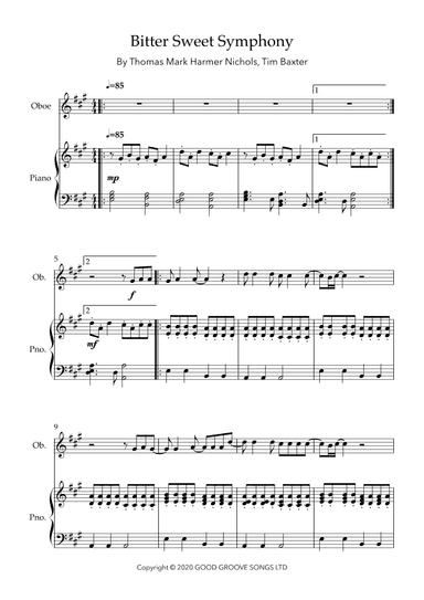 Bittersweet Symphony (arr. Matthew pyeon)