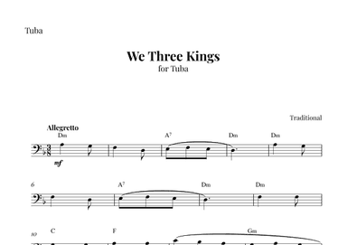 We Three Kings (arr. GDJ)