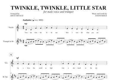 Twinkle Twinkle Little Star (arr. Art.o Artaud)