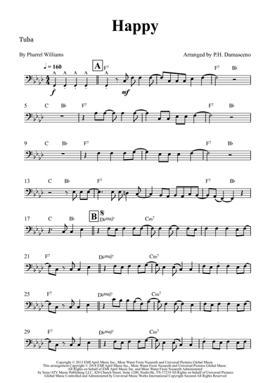 Happy (arr. P.H. Damasceno)
