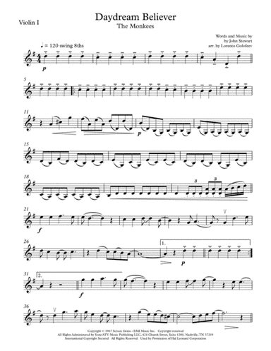 Daydream Believer (arr. Lorento Golofeev)