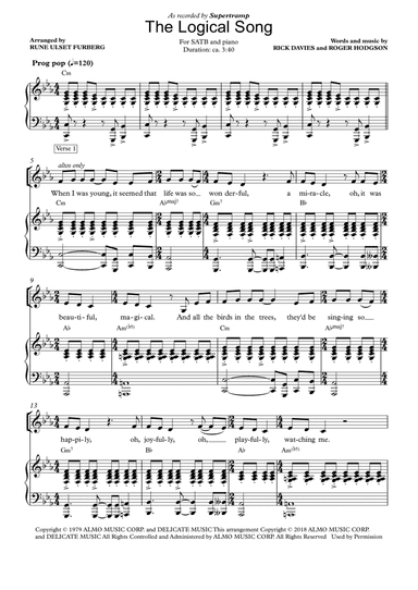 The Logical Song (arr. Rune Ulset Furberg)