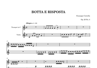 Botta e Risposta, Op. 20 No. 4