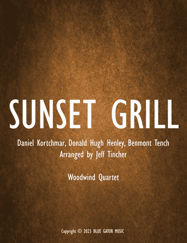 Sunset Grill (arr. Jeff Tincher)