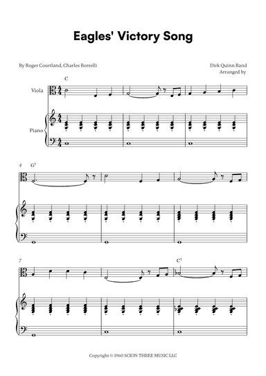 Eagles' Victory Song (arr. Cadenza Editions)