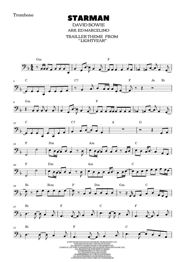 Starman (arr. Edmarcelino)