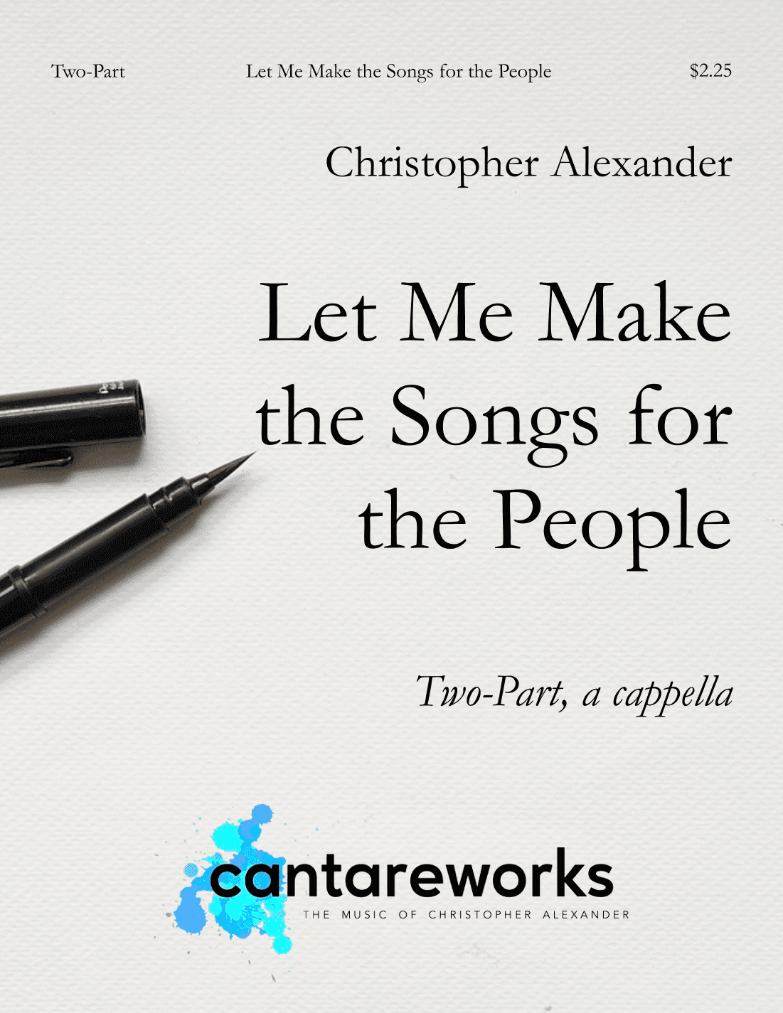 Let Me Make the Songs for the People