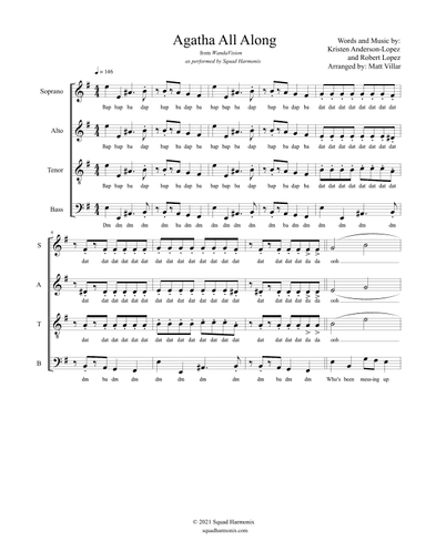 Agatha All Along (arr. Matthew Villar)