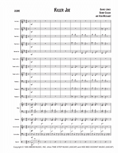 Cool Joe, Mean Joe (killer Joe) (arr. Vern Weygandt)