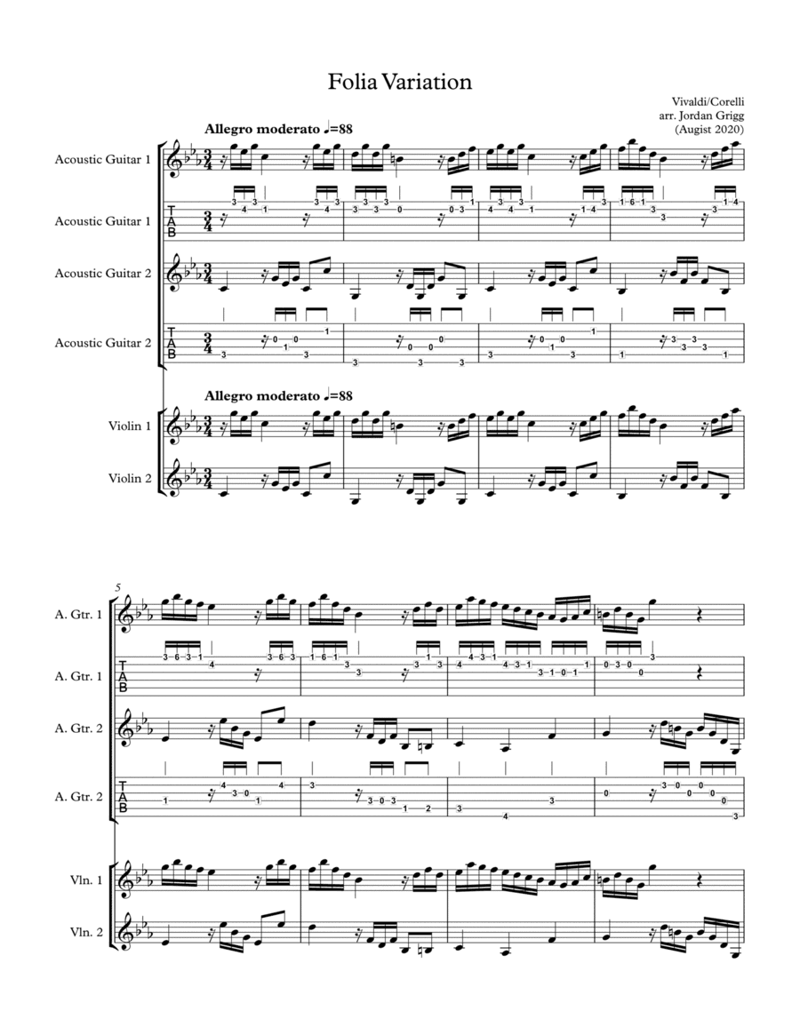 Folia Variation