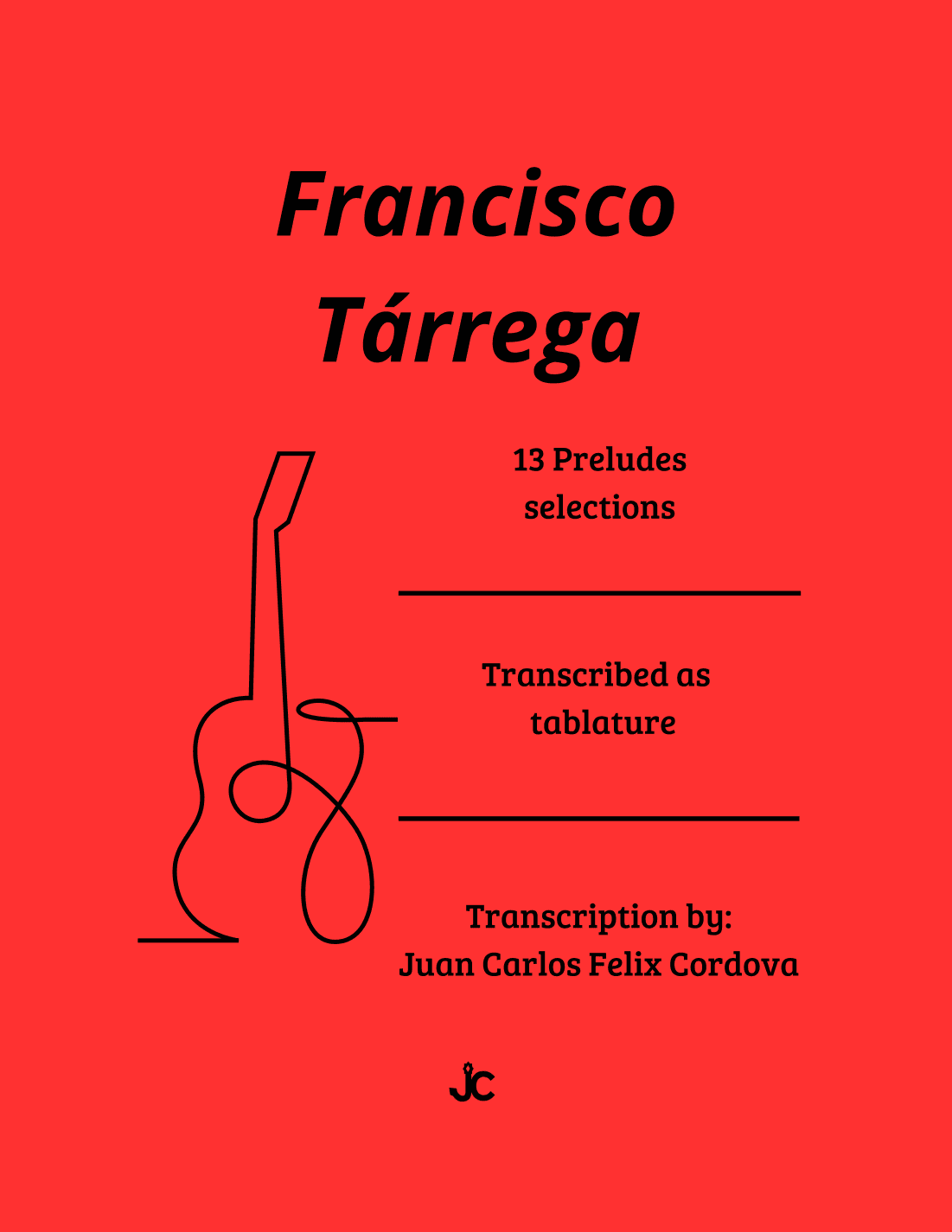 13 Preludes (Tab) (arr. Juan Carlos Felix Cordova)
