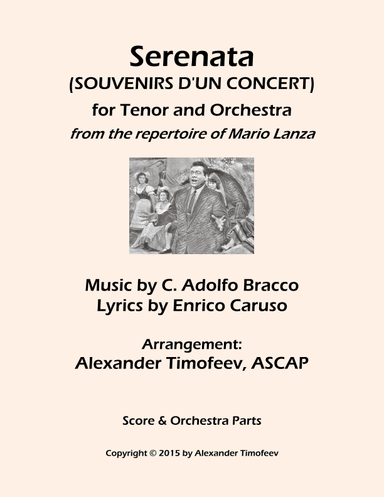 Souvenirs d'un concert (Serenata) for Tenor and Orchestra (arr. Alexander Timofeev)