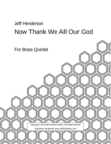 Now Thank We All Our God (arr. Jeff Henderson)
