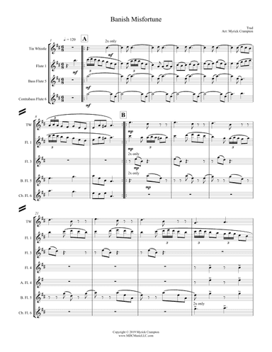 Banish Misfortune (arr. Myrick Crampton)