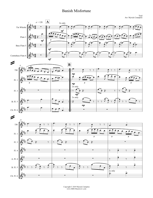 Banish Misfortune (arr. Myrick Crampton)