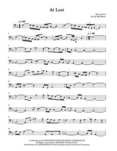 At Last (arr. DK Music)