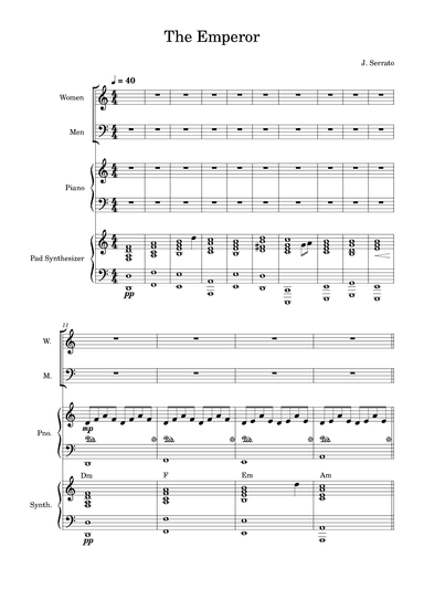 The Emperor - Score Only