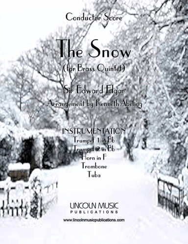 The Snow, Op. 26, No. 1 (for Brass Quintet) (arr. Kenneth Abeling)