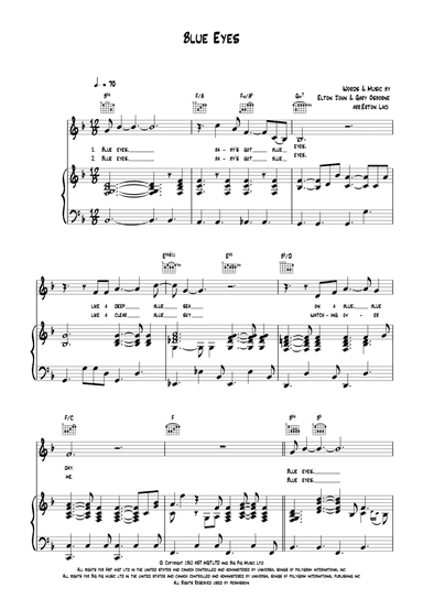 Blue Eyes (arr. Erton Laci)