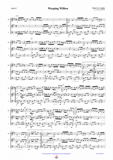 Weeping Willow (arr. Josef STASTNY)