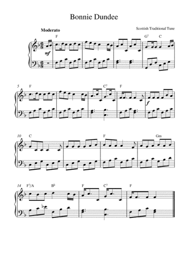 Bonnie Dundee (arr. Kaiserin Rebecca)