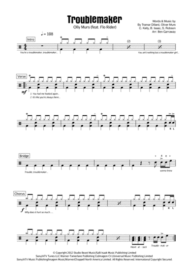 Troublemaker (arr. Ben Garraway)