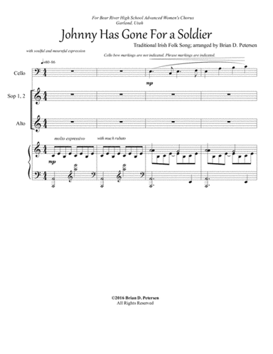 Johnny Has Gone for a Soldier (arr. Brian D. Petersen)