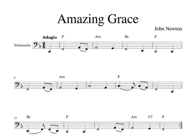 Amazing Grace (arr. Golden Skull Editions)