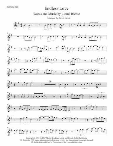 Endless Love (arr. Kevin Busse)
