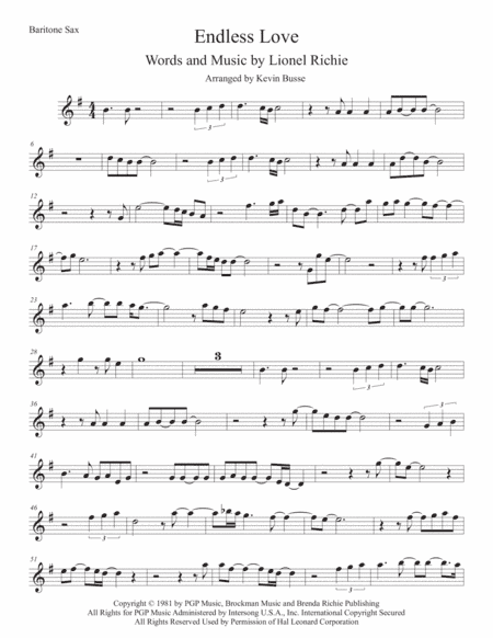 Endless Love (arr. Kevin Busse)