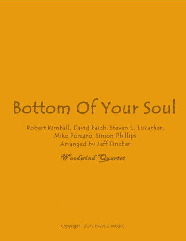Bottom Of Your Soul (arr. Jeff Tincher)