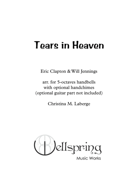 Tears In Heaven (arr. Christina M. Laberge)