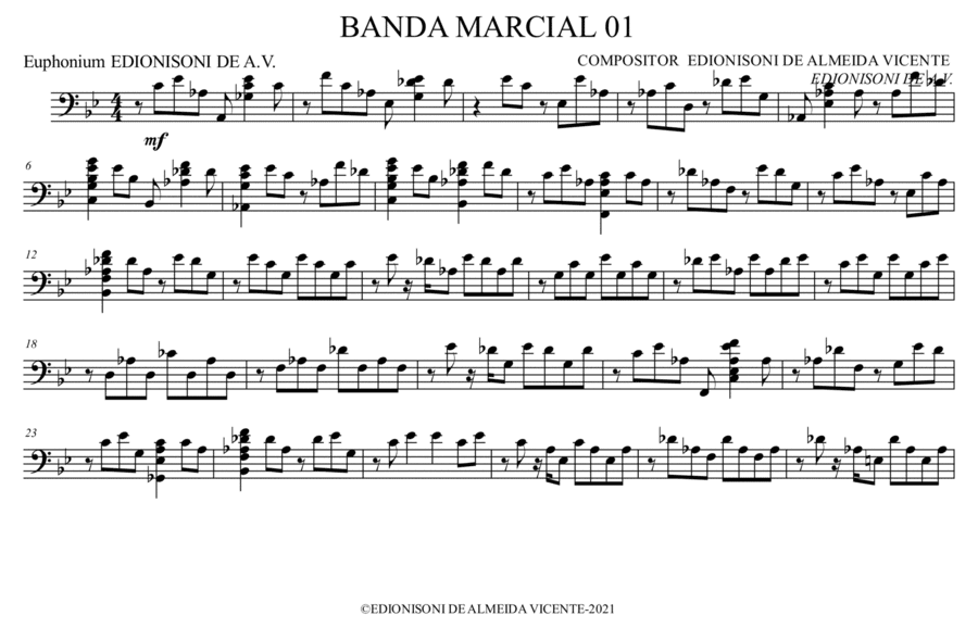 BANDA MARCIAL 01 - Euphonium