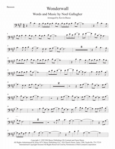 Wonderwall (arr. Kevin Busse)