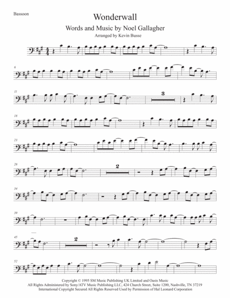 Wonderwall (arr. Kevin Busse)