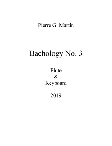 Bachology No. 3