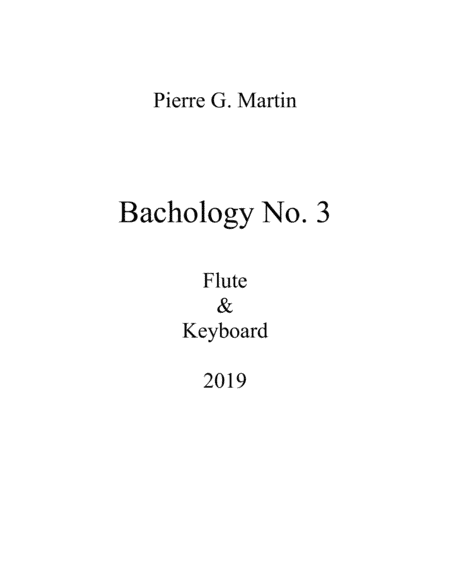 Bachology No. 3