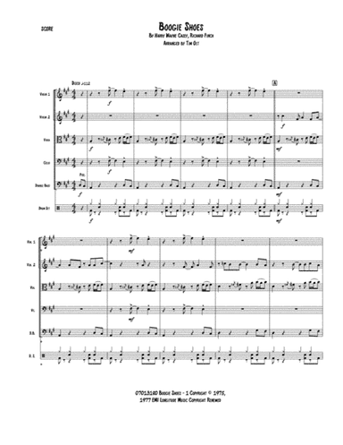 Boogie Shoes (arr. Tim Olt)