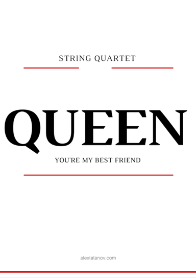 You're My Best Friend (arr. Alex Talanov)